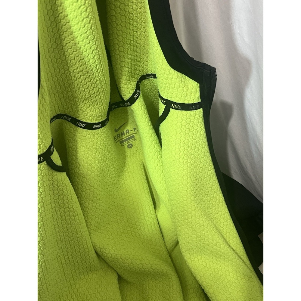 Nike Men's ThermaFit Sphere Scuba Max Full Zip Jacket Mens XL 644314 Black/Green - Picture 9 of 12